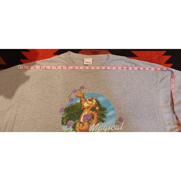 Disney Store Unisex Plus-size Tiger Magical Day Tee Shirt Gray. 2X - Picture 9 of 11